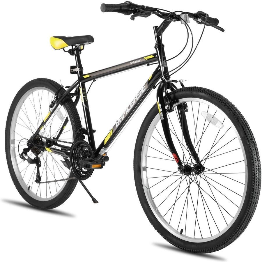 Hiland HH Mountainbike 24 inch MTB 18 Versnellingen High-Carbon Staal &