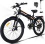 Colorway BK29G Elektrische Fatbike |250W Motor|20*4.0 Inch Off-road E-bike|36V 12AH lithiumbatterij Max 25km u 7 versnellingen - Thumbnail 2