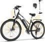 Hitway BK27 Elektrische Fiets 28 Inch 36V 12Ah Zwart - Thumbnail 2