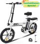 Hitway BK5 Elektrische Fiets E-Bike Opvouwbaar 8 4Ah Accu- 16 Inch - Thumbnail 1