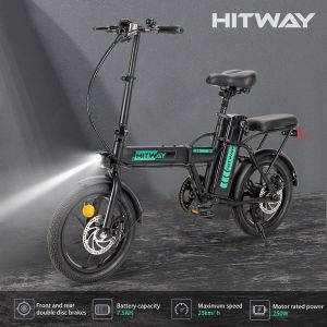 Hitway BK5 Elektrische vouwfiets E-bike Elektrische Fiets 250W Motor 25km h