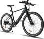 Hitway Elektrische Fiets BK27S Trendy 28 Inch City Commuter EBike met Afneembare 36V 13Ah Lithium Batterij Damesfiets E-Bike met 250W Motor 7 Versnellingen IP54 Waterdicht - Thumbnail 1