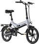 Hitway Elektrische Fiets BK2 Trendy 16 Inch City Commuter EBike met Afneembare 36V 7.8Ah Lithium Batterij Opvouwbaar Mountain E-Bike met 250W Motor IP54 Waterdicht - Thumbnail 2