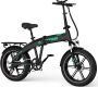 RCB G5 Elektrische Fiets 27.5 Inch Lichtgewicht Aluminium Frame 250W Motor 36V 10.4Ah Verwijderbare Batterij 7 Versnellingen Met App NFC & LCD Display Comfortabel & Roestvrij Voor en Actieradius 60km-zilver - Thumbnail 1