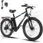 Hitway Elektrische Fiets BK3MS Trendy 26*3.0 Inch Mountain EBike met Afneembare 48V 15Ah Lithium Batterij City Commuter E-Bike met 250W Motor 7 Versnellingen IP54 Waterdicht - Thumbnail 1