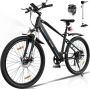 ELEKGO Hitway Elektrische Fiets BK6S 20*3.0 Inch Fat Tire City Commuter EBike met Afneembare 36V 12Ah Lithium Batterij Opvouwbaar Mountain E-Bike met 250W Motor 7 Versnellingen IP54 Waterdicht - Thumbnail 2