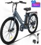 Hitway Elektrische fiets E-BIKE 26 inch 250 W motor Tot 35-70 km Blauw - Thumbnail 2