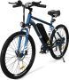 Hitway Elektrische fiets Ebike 26 inch 11.2 Ah tot 35-90 km 7 versnellingen Blauw - Thumbnail 2