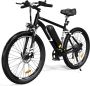 Colorway BK15 Elektrische fiets Ebike 26 36V15AH tot 35-90 km 7 versnellingen Zwart - Thumbnail 1