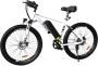 Hitway Colorway BK15 Elektrische fiets Ebike 26 36V15AH tot 35-90 km 7 versnellingen Wit - Thumbnail 1