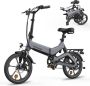 Hitway Elektrische Fiets Opvouwbare E-bike 16 Inch-250W- 35-70km - Thumbnail 2