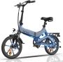 Hitway Elektrische Fiets Opvouwbare E-bike 16 Inch-250W-2023 Model - Thumbnail 1