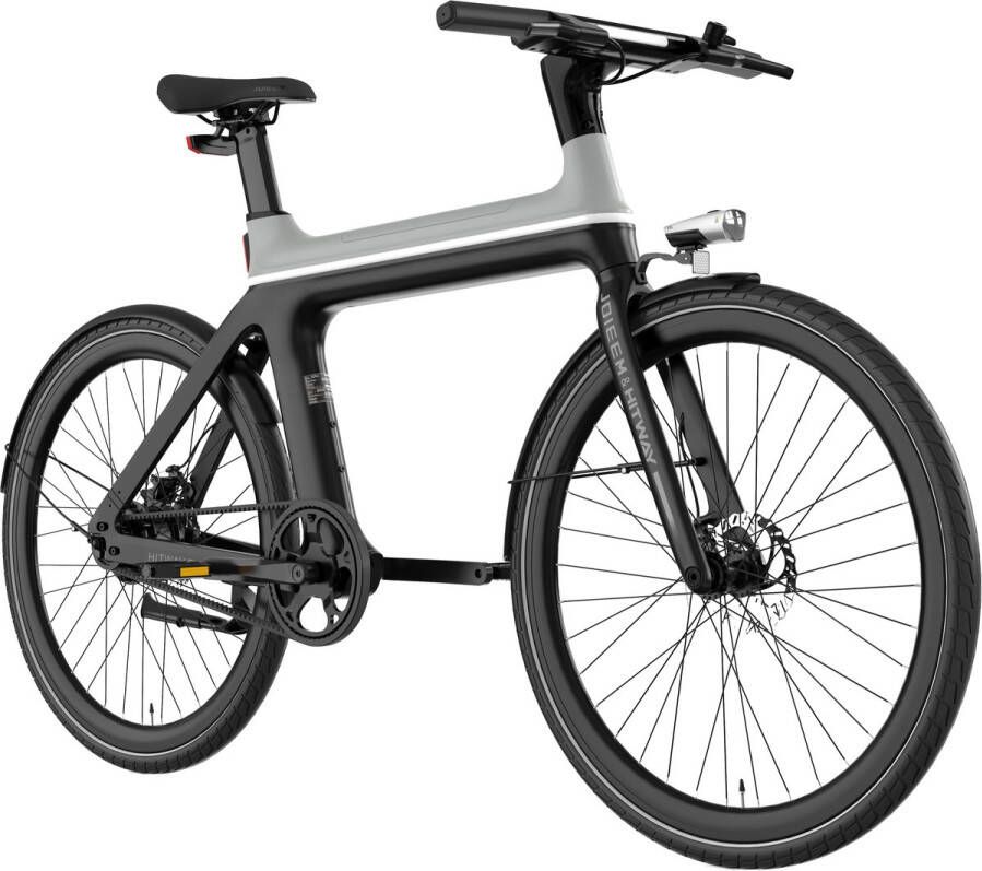 Hitway &Joieem Elektrische Fiets X Trendy 27.5Inch City Commuter EBike met Afneembare 36V 9.6Ah Lithium Batterij Intelligente elektrische stadsfiets APP&NFC IP54 Waterdicht