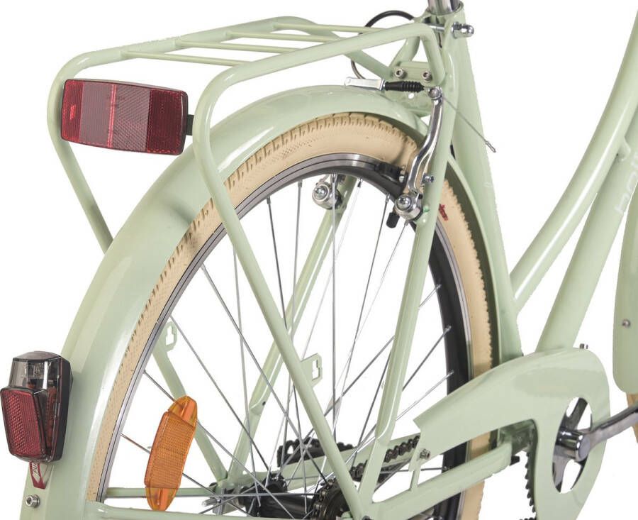 Hollandia Fiets Hollandrad Damen 28“ Feelgood Singlespeed RH 53 cm groen 53 cm