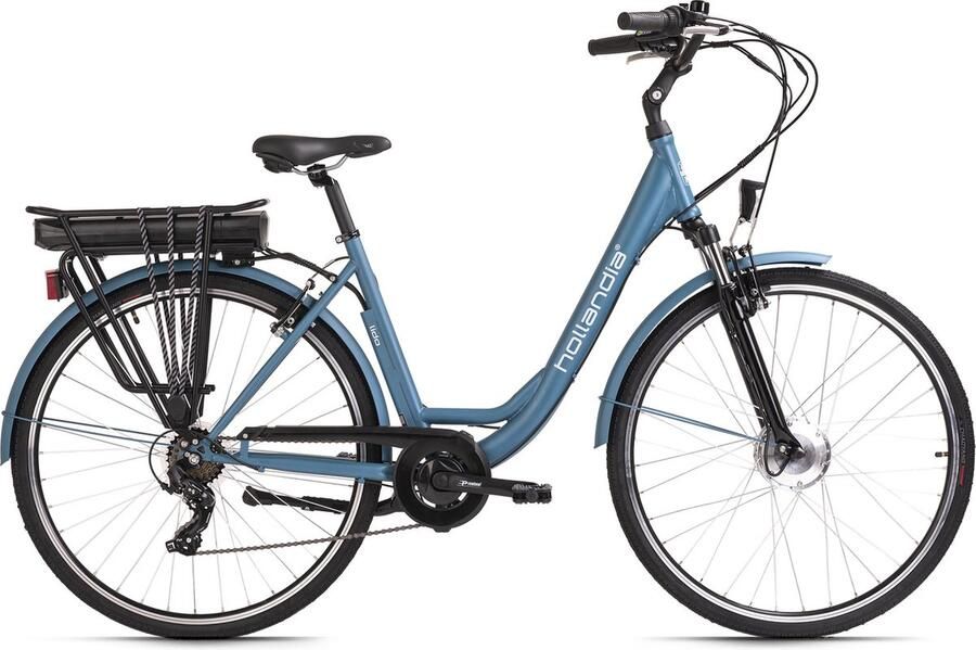 Adore Fiets (elektrisch) E-Citybike Dames Hollandia Lido 28'' E-bike 7 versnellingen 49 cm