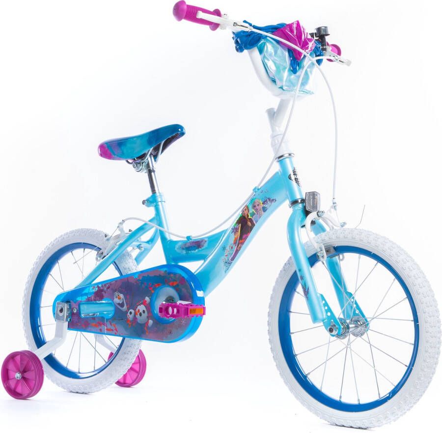 Huffy Disney Frozen 2 meisjesfiets 5 7 jaar Inclusief zijwieltjes Makkelijke en snelle montage Wielen van 40 cm