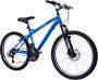 Huffy Extent 24 Inch Kinderfiets Shi o 18 versnellingen Mountainbike voor en 8+ jaar Blauw - Thumbnail 2