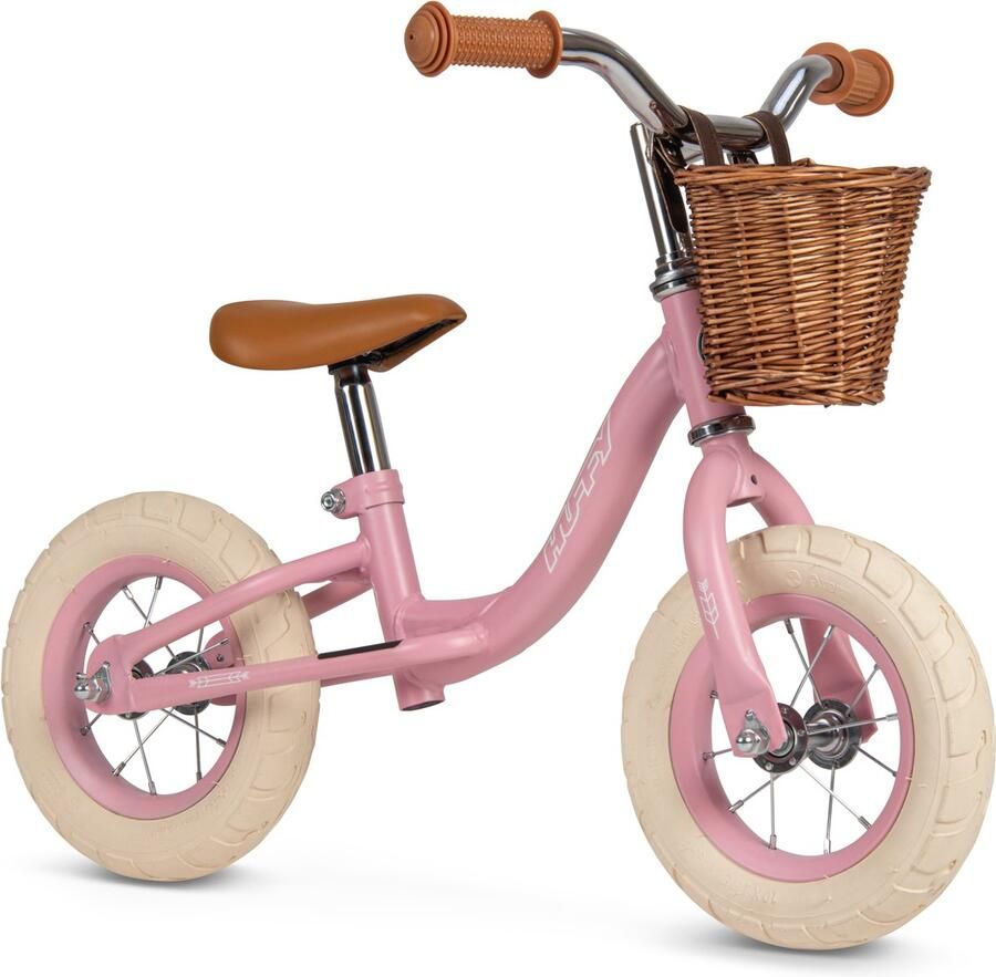 Huffy Vintage 10 inch Loopfiets roze