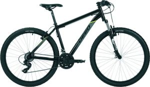 Inandoutdoormatch Herenfiets met 21 versnellingen Racefiets Stadsfiets 27 5 inch Framemaat 50cm V-brakes Zwart