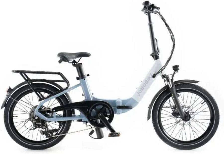 JOBOBIKE Ace Pro Elektrische Vouwfiets Lage Instap 20 Inch 250W Motor 7 Versnellingen 50 km Actieradius Hydraulische Schijfrem Zwart