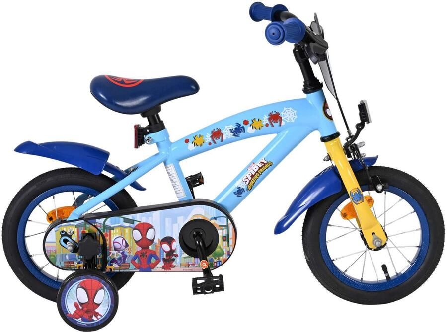 Spidey and his Amazing Friends Spidey Kinderfiets Jongens 12 inch Blauw - Foto 1