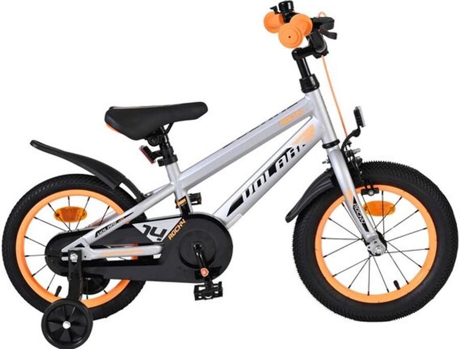 Volare Rocky Kinderfiets Jongens 14 inch Grijs