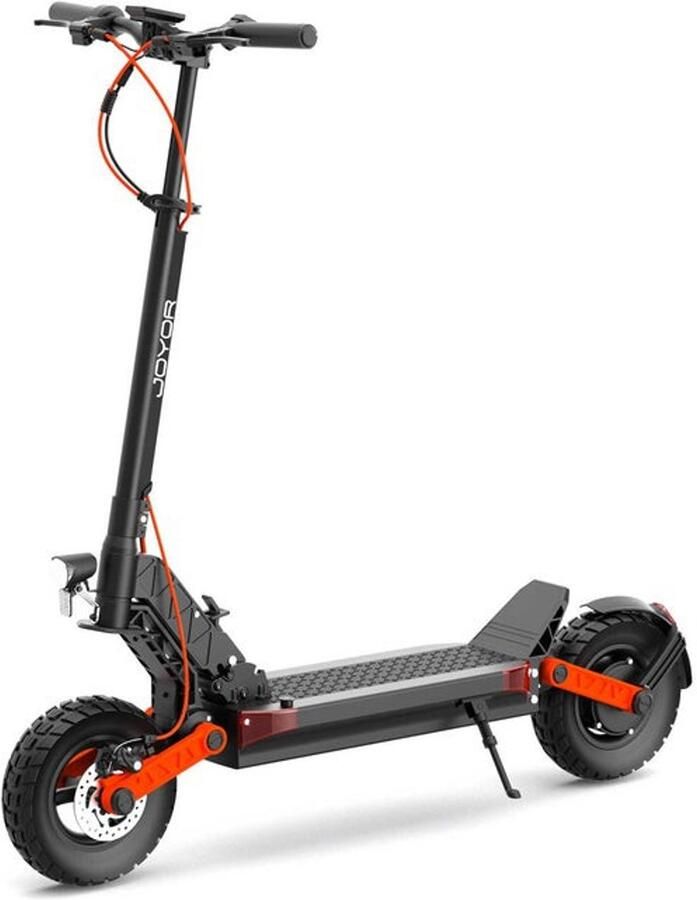 Joyor S5 (ABE) Elektrische Step – 250W motor –48V 13Ah accu –actieradius 45km – tot 20 km u –10 inch off-road luchtbanden – dubbele schijfrem voor en achter vering– zwart