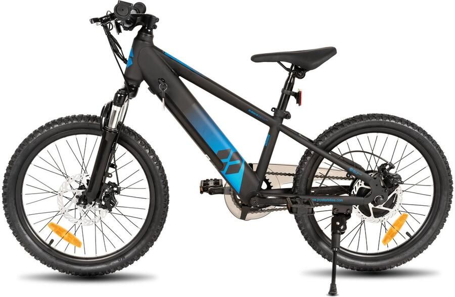 JOYSTAR Elektrische Fiets E-Bike – 20 Inch – Voor Kinderen Tieners – 250W Motor – 1 Versnelling – Spaakwiel – Mechanische Schijfrem – Zwart Geschikt voor buitenactiviteiten in de lente