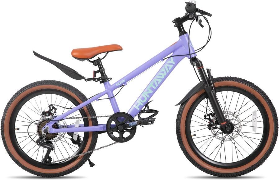 JOYSTAR KEANO Huntaway Mountainbike 20 inch Kinder MTB 7 Versnellingen Lichtgewicht Aluminium Frame &