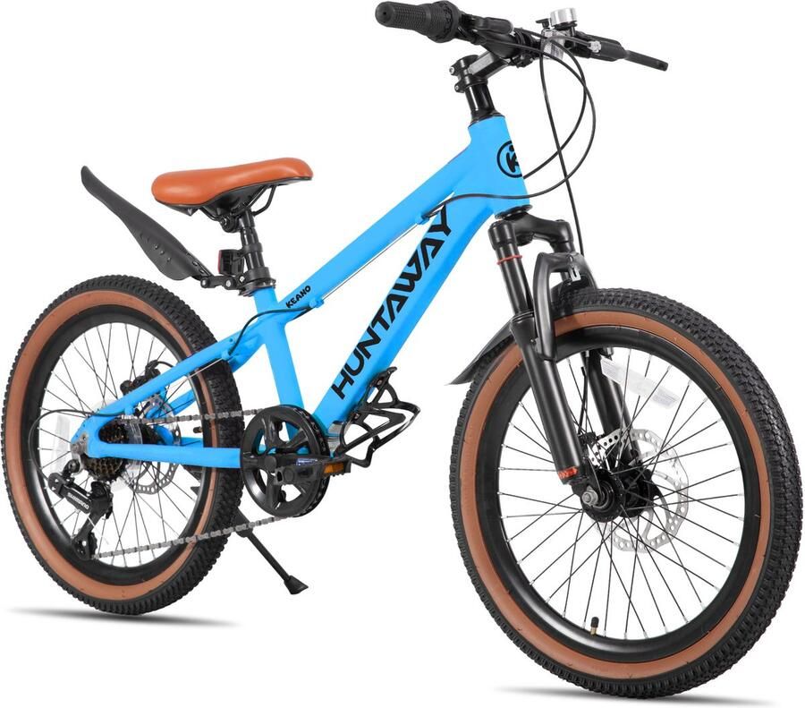 JOYSTAR KEANO Huntaway Mountainbike 20 inch Kinder MTB 7 Versnellingen Lichtgewicht Aluminium Frame &