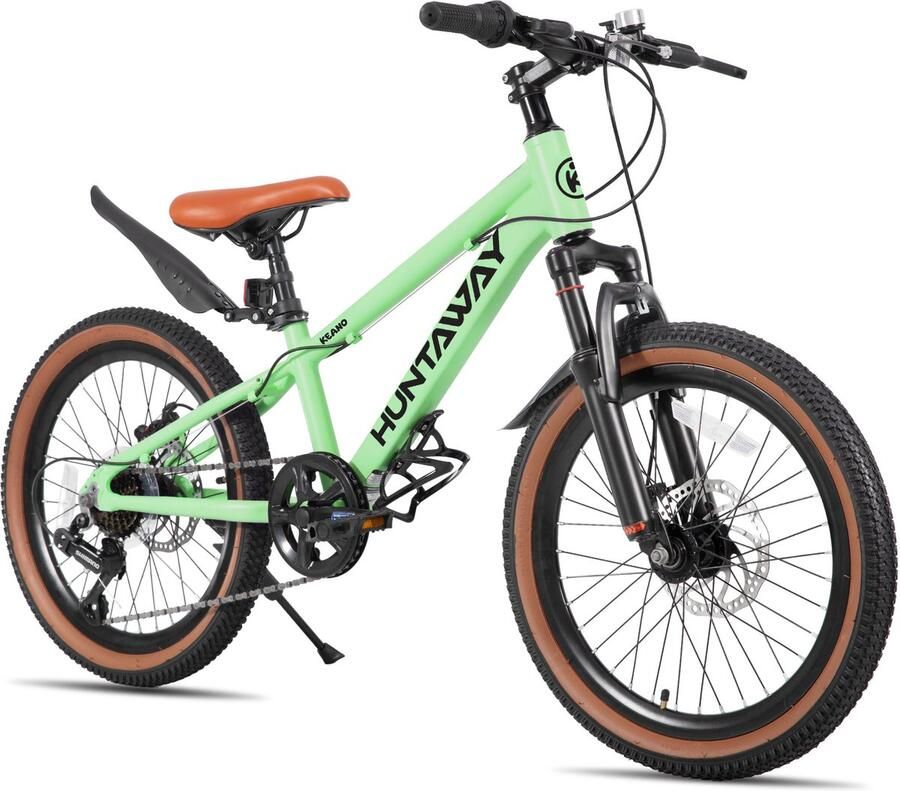 JOYSTAR KEANO Huntaway Mountainbike 20 inch Kinder MTB 7 Versnellingen Lichtgewicht Aluminium Frame &