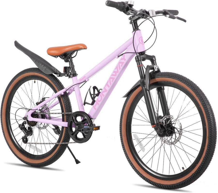 JOYSTAR KEANO Huntaway Mountainbike 24 inch Kinder MTB 7 Versnellingen Lichtgewicht Aluminium Frame &