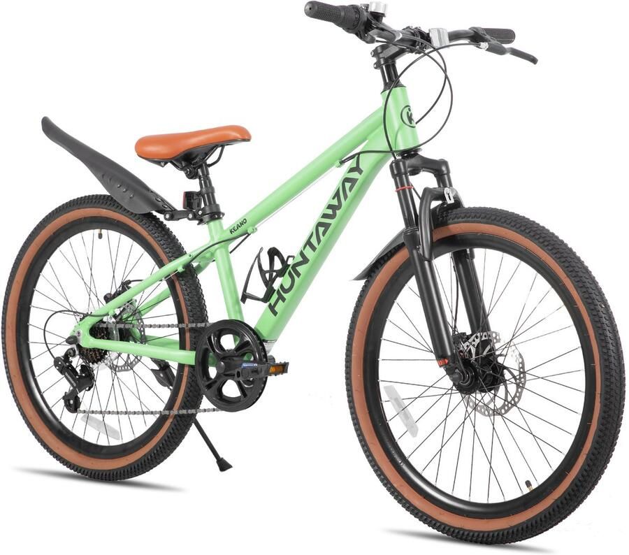 JOYSTAR KEANO Huntaway Mountainbike 24 inch Kinder MTB 7 Versnellingen Lichtgewicht Aluminium Frame &