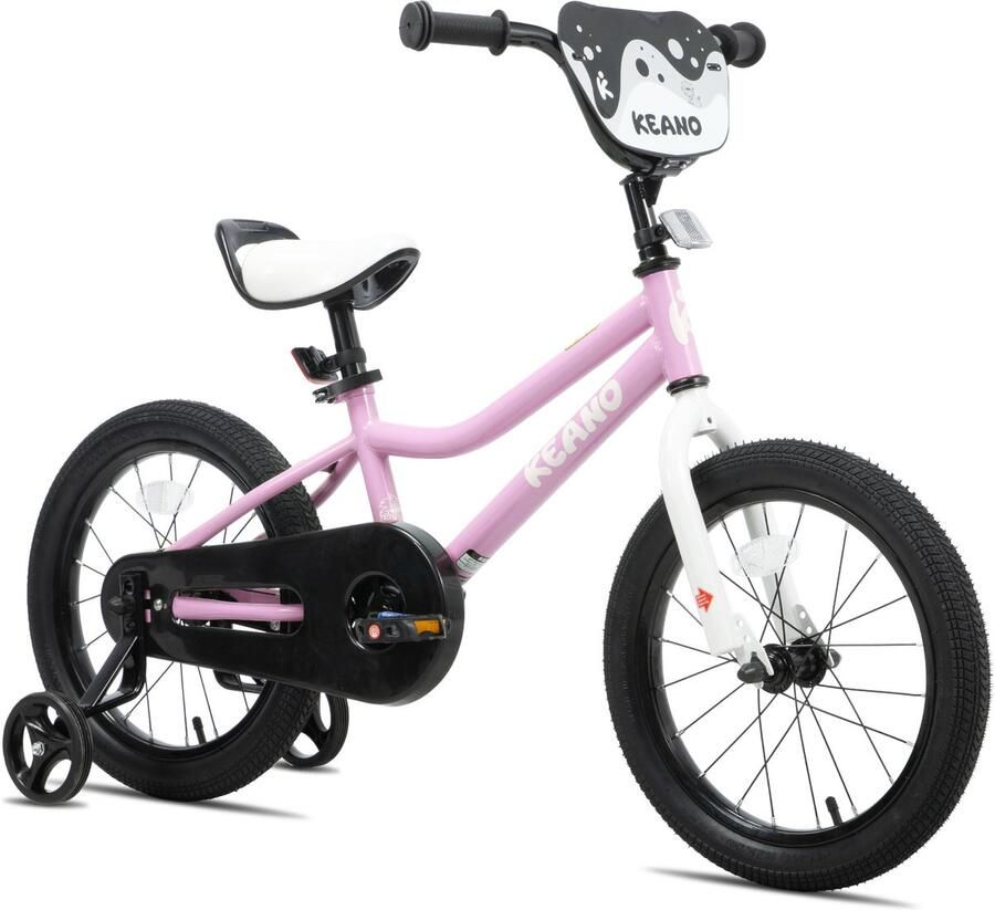 JOYSTAR KEANO Lexicon Kinderfiets in BMX Stijl Voor & Met Zijwieltjes 12 Inch Kleuren Beschikbaar