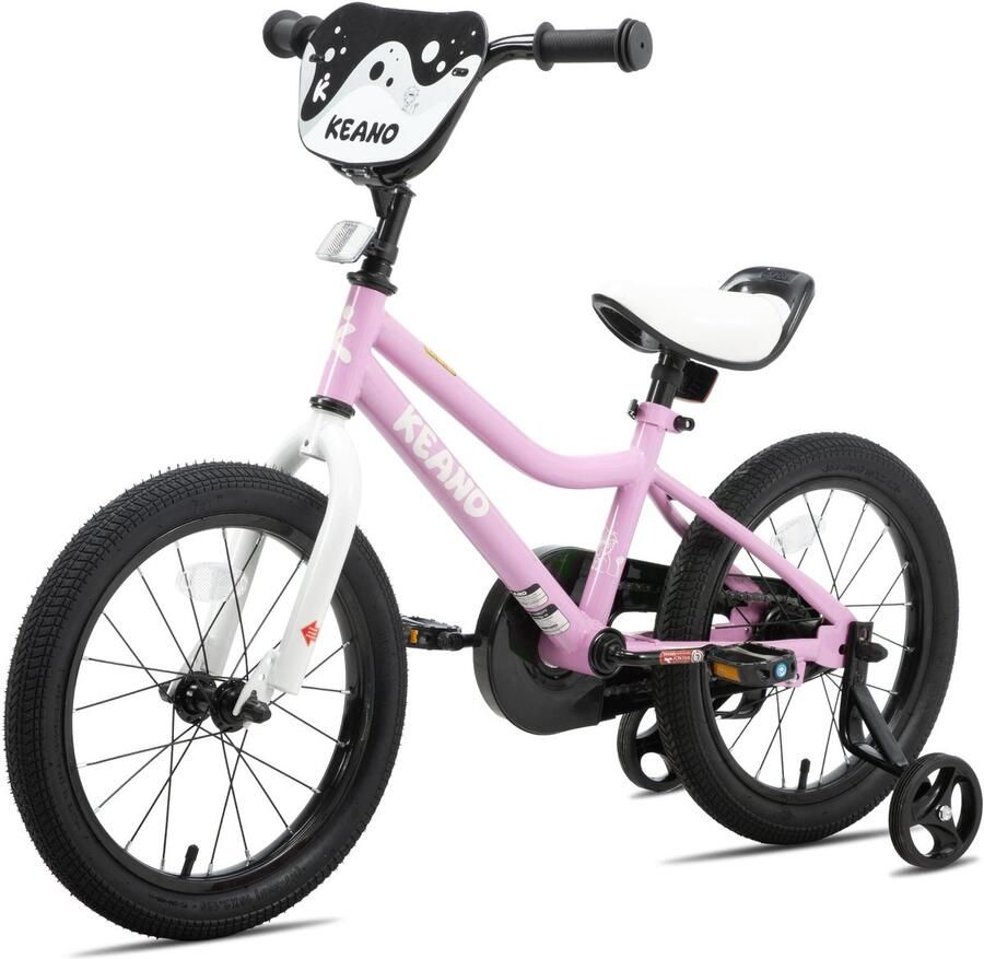 JOYSTAR KEANO Lexicon Kinderfiets in BMX Stijl Voor & Met Zijwieltjes 16 Inch Kleuren Beschikbaar