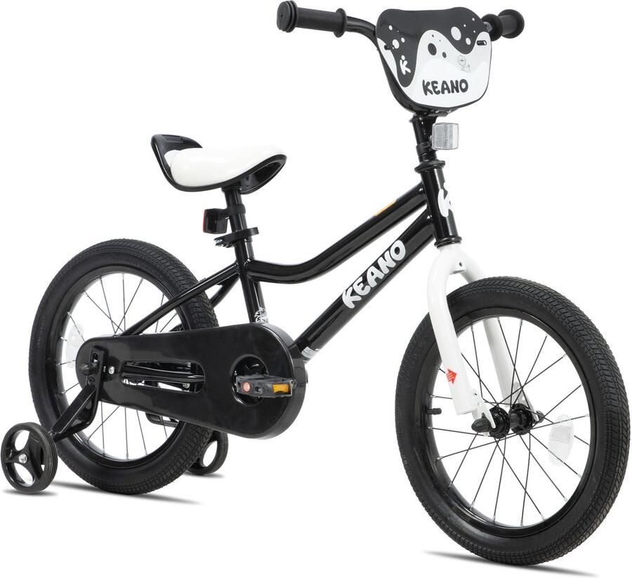JOYSTAR KEANO Lexicon Kinderfiets in BMX Stijl Voor & Met Zijwieltjes 12 Inch Kleuren Beschikbaar