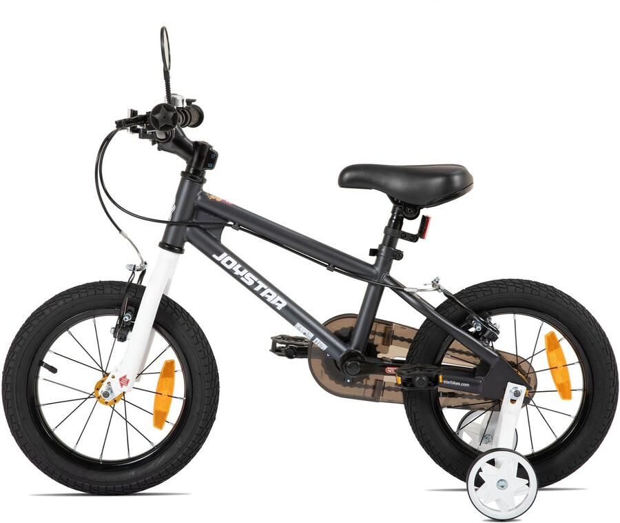 JOYSTAR Lo d Kinderfiets met Zijwieltjes & 18 Inch Geschikt voor 3 t m 11 Jaar