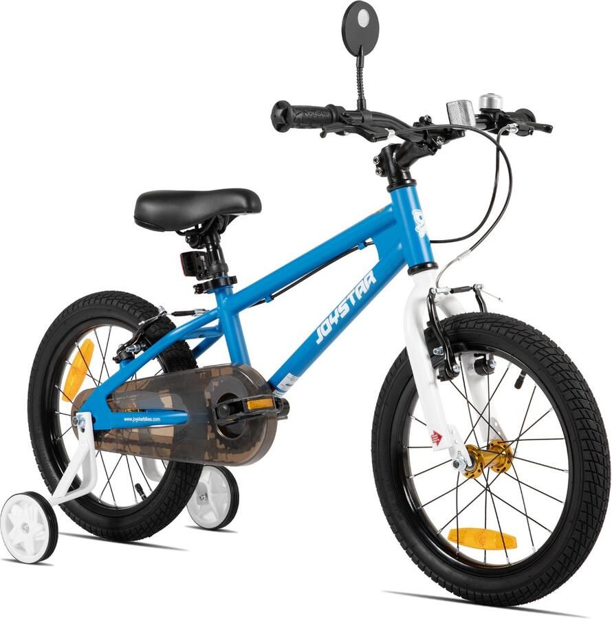 JOYSTAR Lo d Kinderfiets met Zijwieltjes & 14 Inch Geschikt voor 3 t m 11 Jaar