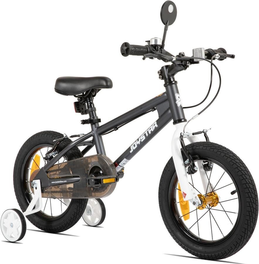 JOYSTAR Lo d Kinderfiets met Zijwieltjes & 18 Inch Geschikt voor 3 t m 11 Jaar