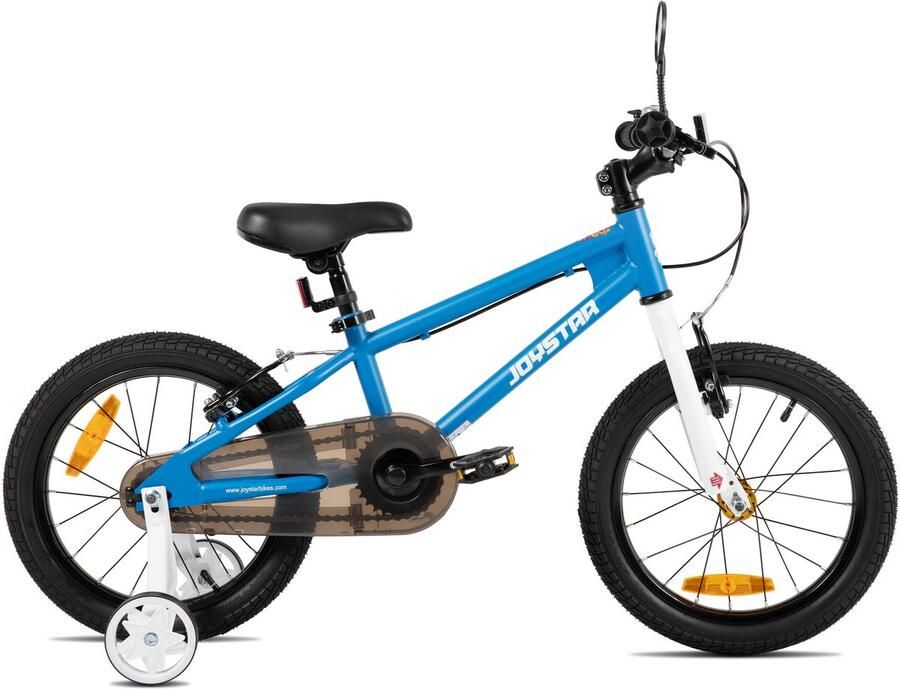 JOYSTAR Lo d Kinderfiets met Zijwieltjes & 16 Inch Geschikt voor 3 t m 11 Jaar - Foto 2