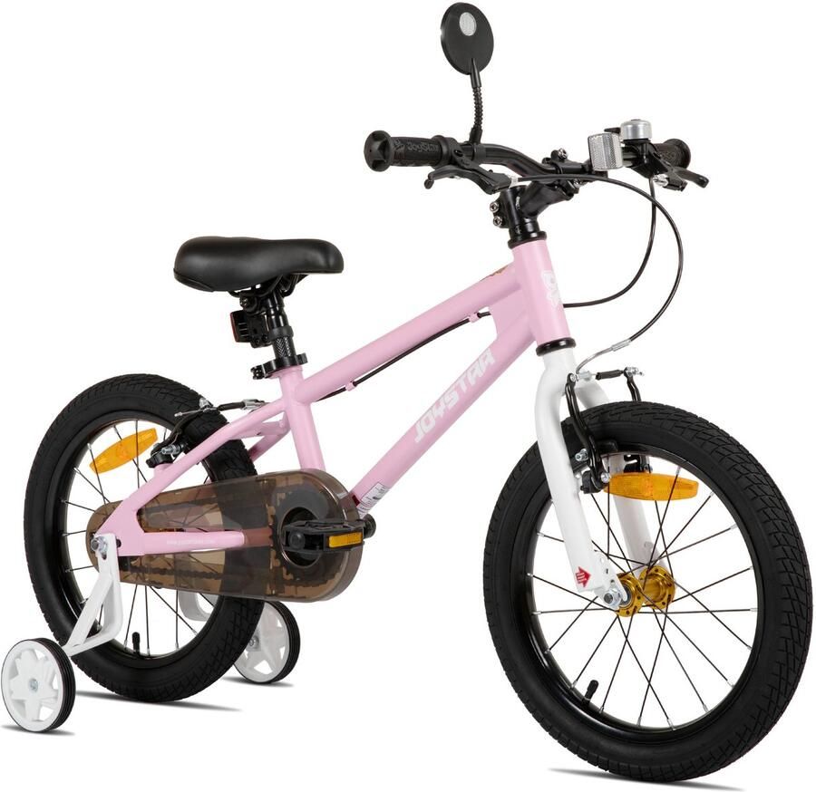 JOYSTAR Lo d Kinderfiets met Zijwieltjes & 16 Inch Geschikt voor 3 t m 11 Jaar