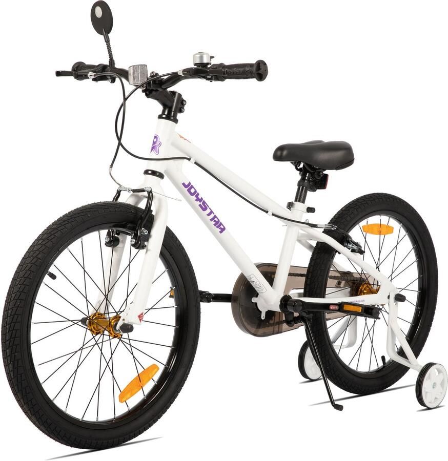 JOYSTAR Lo d Kinderfiets met Zijwieltjes & 20 Inch Geschikt voor 3 t m 11 Jaar