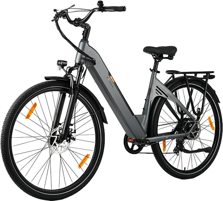 Kaisda K608 E-bike 70km actieradius 36V 20Ah accu Topsnelheid 25 km u Grijs