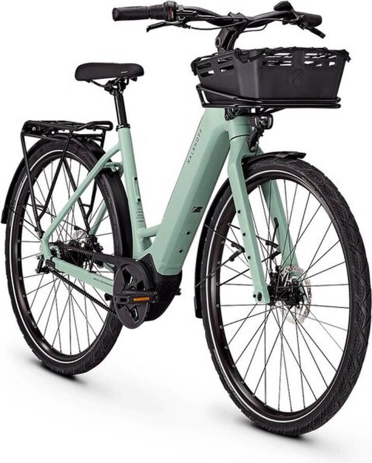 Kalkhoff Image L Advance Elektrische Stadsfiets Riemaandrijving Bosch Perfor ce Line SX Smart System Wave M 50 CM
