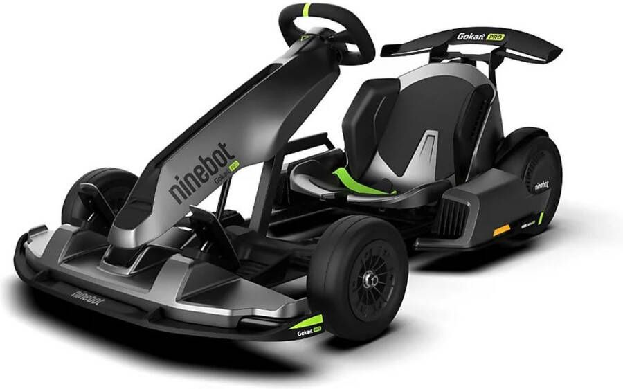 Kars Toys Elektrische Drift Kart Ninebot Gokart PRO Metal Grey Grijs GoKart Drift Trike 432Wh Accu