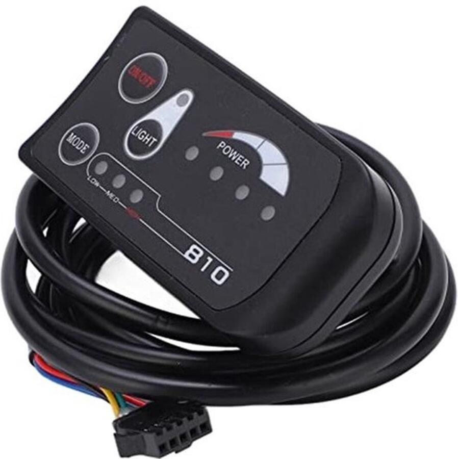 Karzo Elektrische Fiets Display Panel 36V 48V LED S810 Elektrische Fiets Display Elektrische Fiets LED Display Panel