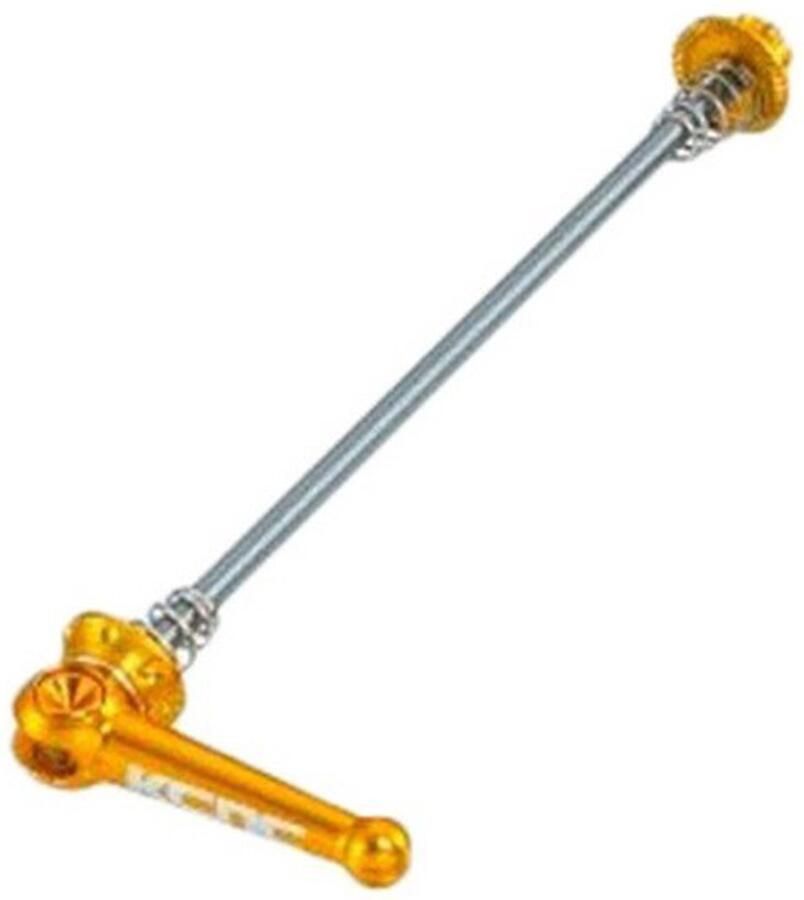 Kcnc Titanium Mtb Achter Snelspanner Oranje 9 x 135 mm