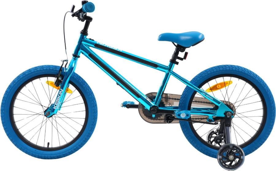 Keskin Bike s Kinderfiets 12 16 18 inch met LED-verlichting voor en 3–7 jaar
