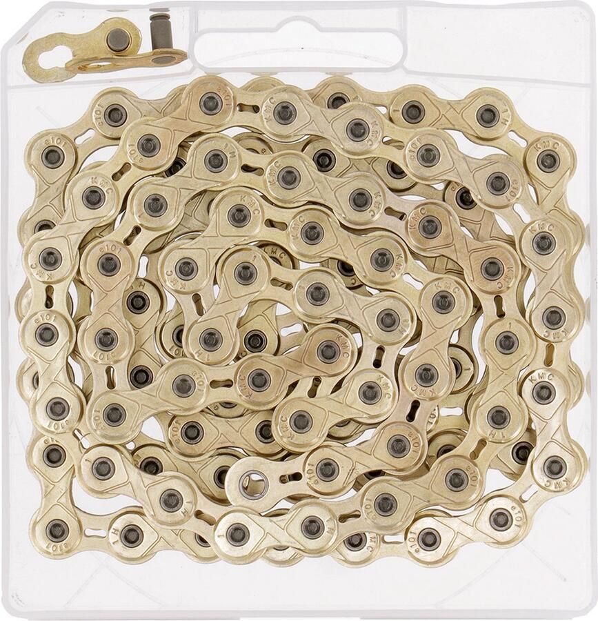 KMC Ketting single speed X101 Gold 112 schakels goud