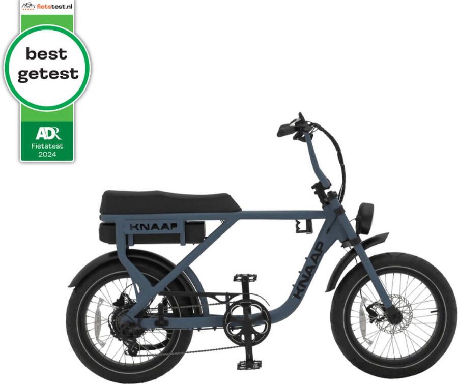 KNAAP BIKES KNAAP AMS X ICE BLUE Elektrische fatbike Best getest 2024 Rijklaar 2 jaar garantie Lid van RAI vereniging